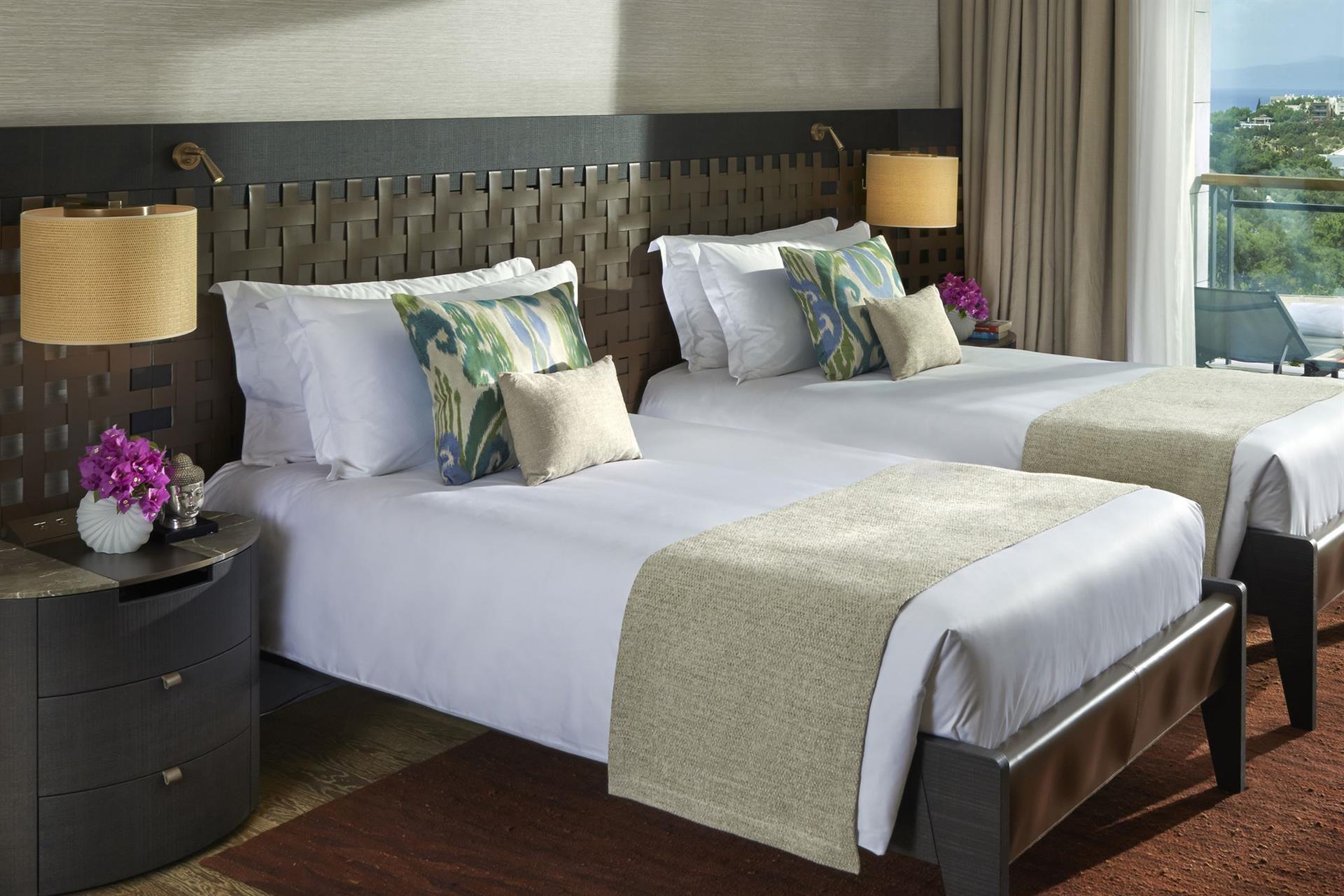 раздельные кровати в отеле